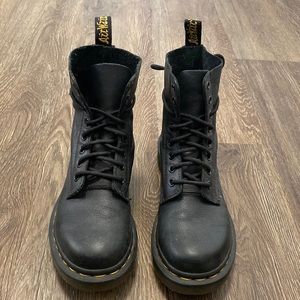 Dr. Martens black lace up boots